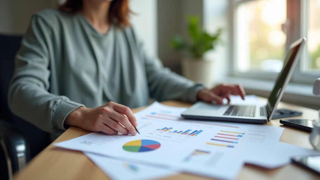 Consultant en énergie analysant des factures et relevés de consommation