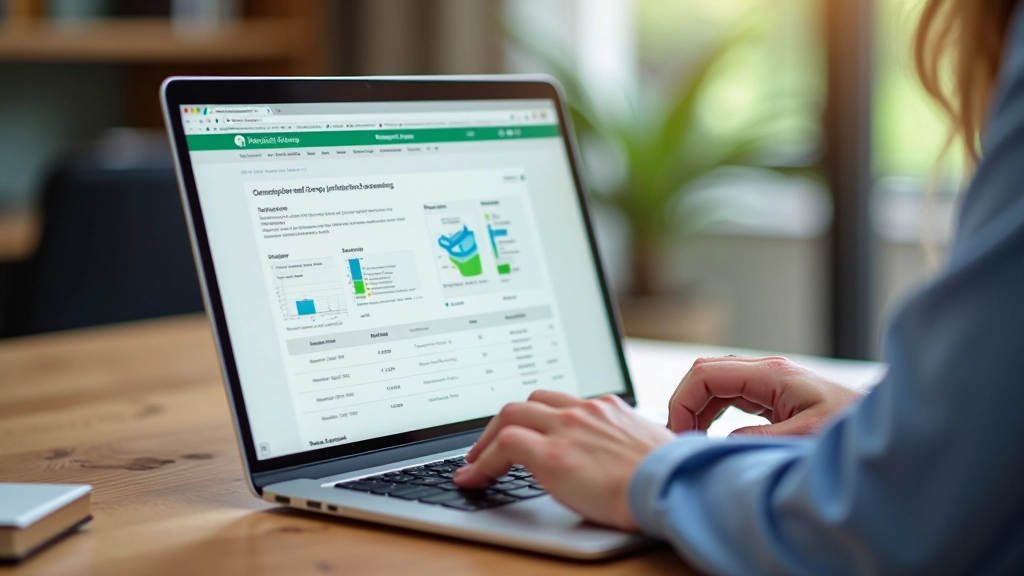 Écran d'ordinateur affichant un comparateur d'offres énergétiques avec tarifs