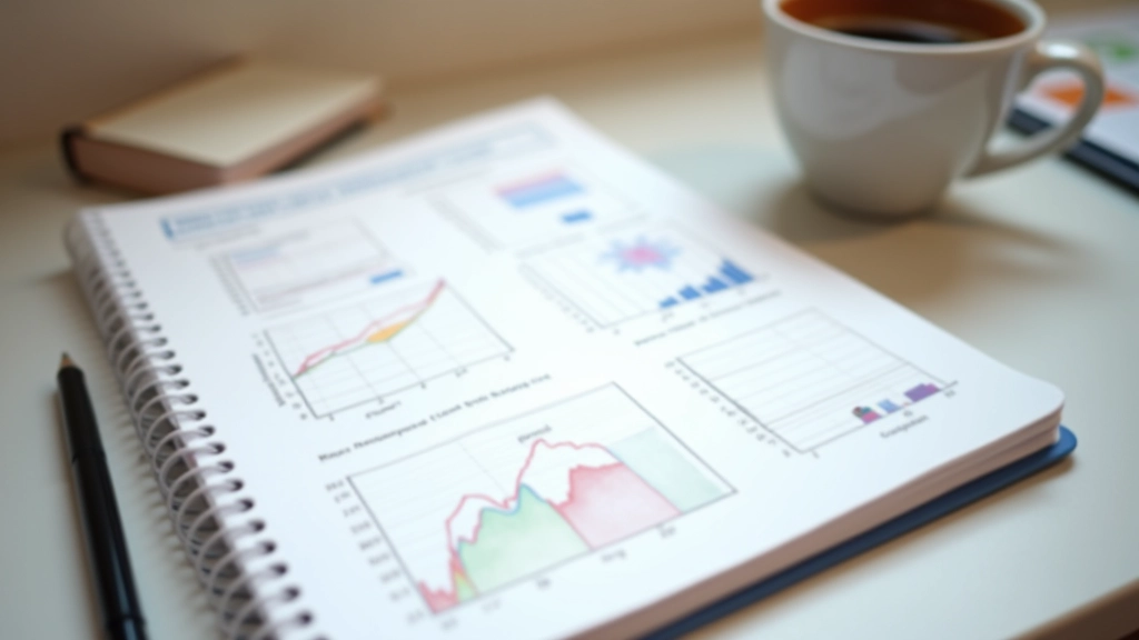 Carnet avec notes de consommation énergétique et graphiques tracés à la main