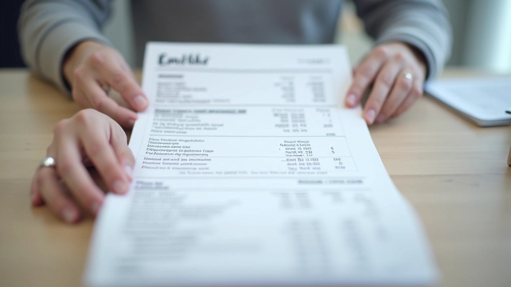 Détail des frais, abonnement et taxes au bas d'une facture d'énergie